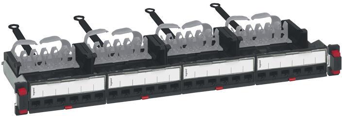 Панел 19" 1U Cat.5e FTP 24x RJ45 зареден LCS3 Legrand, LEGRAND, 33751