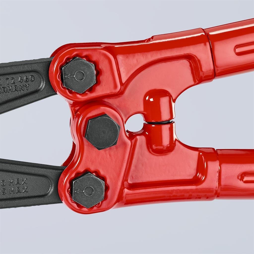 Ножици за рязане на арматура, синьо-червена ръкохватка 460мм, Knipex - K7172460