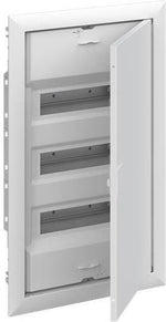 Табло за скрит монтаж ComfortLine 3х12/14 (42) мод. серия UK600 с метална плътна врата IP30 и N и РЕ клеми ABB, 2CPX077842R9999