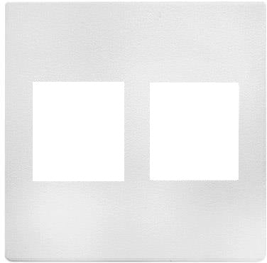 Модул IMP за 2х Keystone цвят Бял, ABL, ABL Сърбия, 2T010002