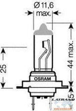 АВТОМОБИЛНА ЛАМПА 62210CBB H7 80W 12V PX26D OFFROAD DUOBOX OSRAM