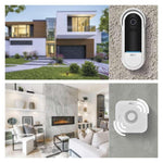 Видео бутон и звънец с батерия IP-15S Wi-Fi GoSmart EMOS
