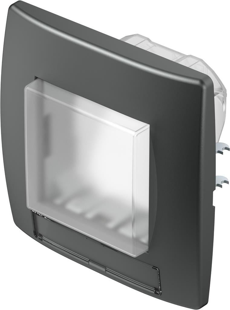 Рамка 2 мод. IP44 за ключове цвят Антрацит Modul TEM, CM22AT