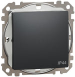 Еднополюсен ключ IP44 цвят Антрацит Sedna SE, SCHNEIDER ELECTRIC, SDD214101