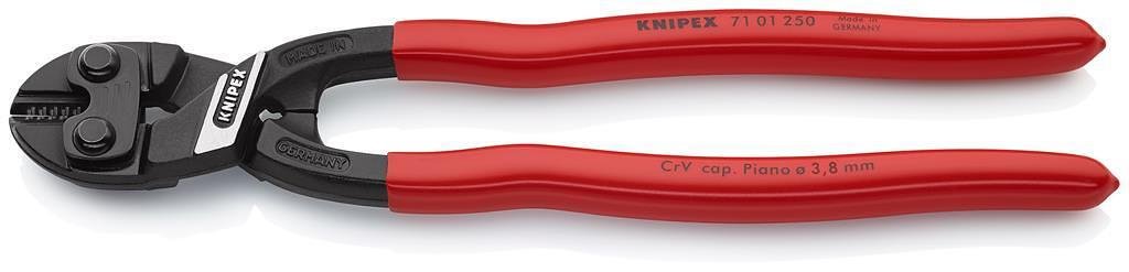 Клещи болторези CoBolt, червена ръкохватка 250мм, Knipex - K7101250