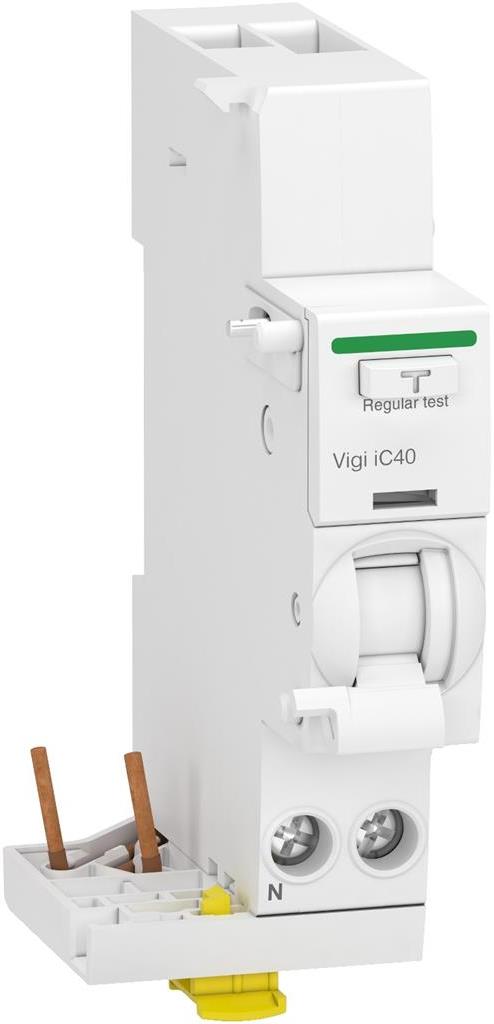 ДТЗ модул Acti 9 Vigi iC40 1P+N 40A 30mA тип AC 6kA 1 мод. SE, SCHNEIDER ELECTRIC НИСКО НАПРЕЖЕНИЕ, A9Y82640