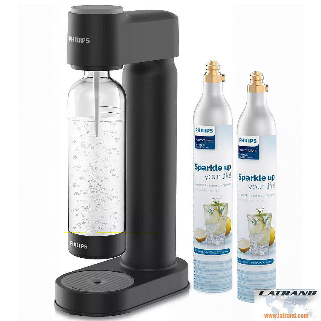 Машина за сода Philips - ADD4901BK/10, черна