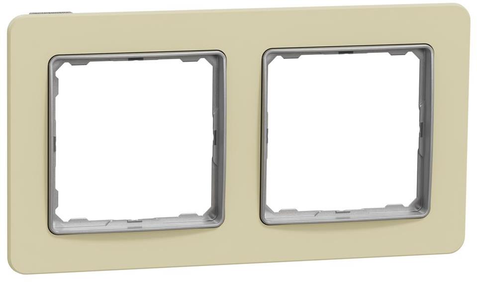 Рамка 2х цвят Пясък Sedna SE, SCHNEIDER ELECTRIC, SDD392802