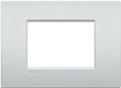 Рамка 3 мод. метална Pearl white AIR LL Bticino, BTICINO, LNC4803PR