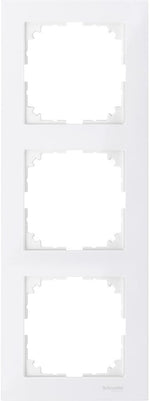 Рамка 3х цвят Полярно бял, M-Pure System M  Merten SE, SCHNEIDER ELECTRIC, MTN4030-3619