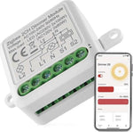 Микромодул Smart реле 2х димер 100VA изисква неутрала IP-2112DZ ZigBee GoSmart EMOS