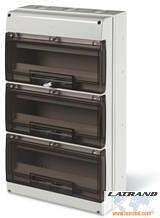 Табло за открит монтаж 3х16 мод. серия Domino IP66 Scame-672.5048