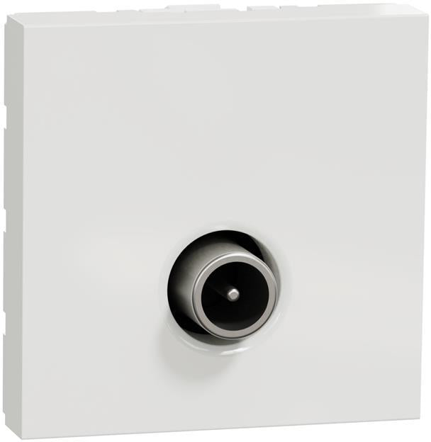 Розетка TV тип коаксиал 1.5dB 2 мод. Антибактериален Unica SE, SCHNEIDER ELECTRIC, NU346220