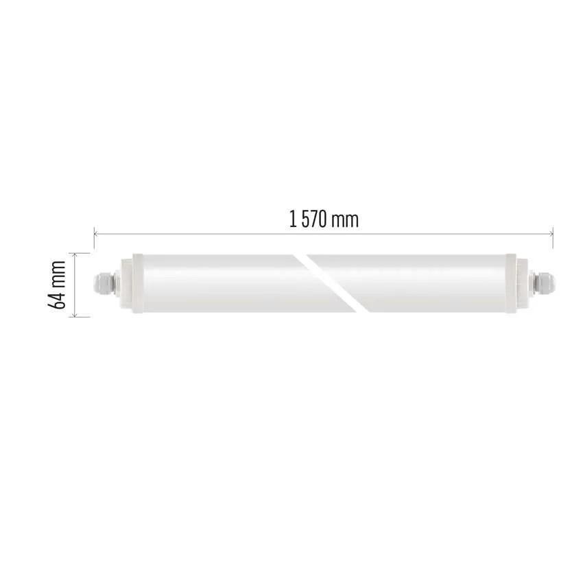 Осветително тяло LED Damp Proof 51W 4000K 6000lm 120° 50000h IP65 1.5m FESTY EMOS