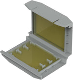Кутия с гел GelBox Wago за клема Inline до 4мм2, IP x8, 56.9x17.8x41.7мм, сива , WAGO, 207-1373
