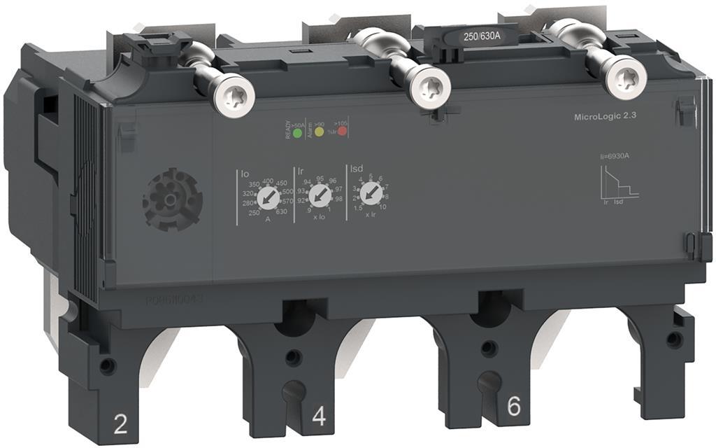 Защита 3P 400А Micrologic 2.3 за NSX400/630 SE, SCHNEIDER ELECTRIC НИСКО НАПРЕЖЕНИЕ, C4032D400