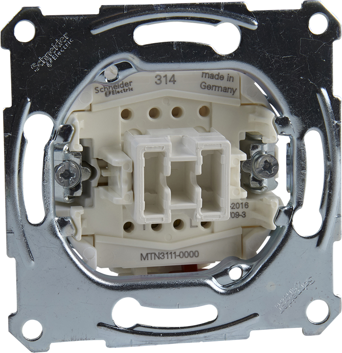 Еднополюсен ключ механизъм Merten SE, SCHNEIDER ELECTRIC, MTN3111-0000