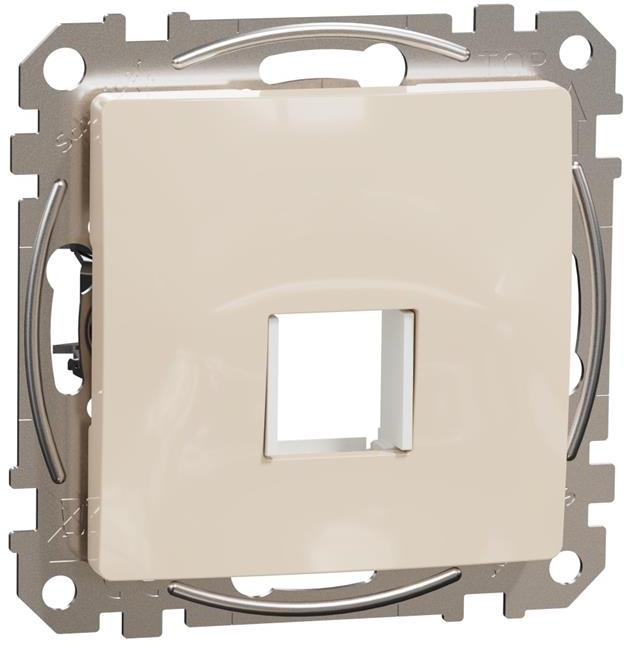 Адаптер за 1x Keystone цвят Крем Sedna SE, SCHNEIDER ELECTRIC, SDD112421