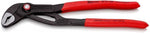 Клещи раздвижени Cobra QuickSet, червена ръкохватка 250мм, Knipex - K8721250