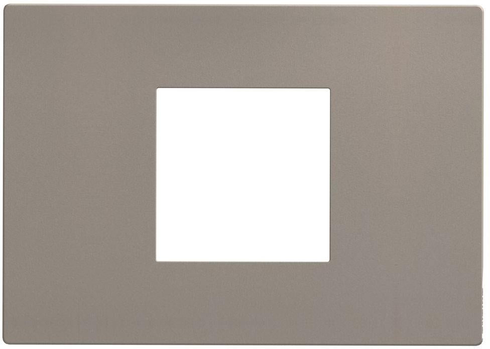 Рамка 2 мод. за монтаж върху конзола 3 мод. цвят Камък (Stone) Light Now Bticino, BTICINO, YA4819GG