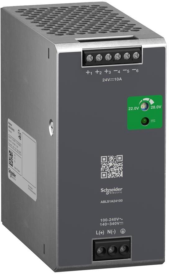 Захранващ блок Modicon 1P In:100...240Vac Out:24Vdc 10A SE, SCHNEIDER ELECTRIC НИСКО НАПРЕЖЕНИЕ, ABLS1A24100