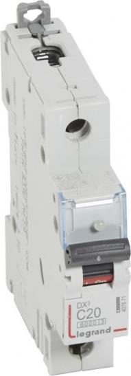 Автоматичен прекъсвач DX3 1P 20A крива С 6kA Legrand, LEGRAND НИСКО НАПРЕЖЕНИЕ, 407671