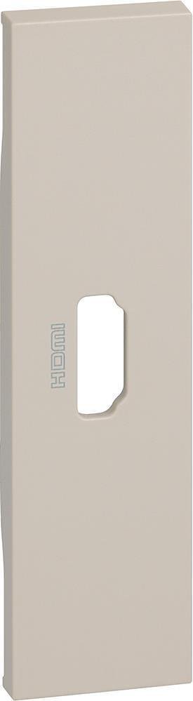 Лицев панел за HDMI розетка 1 мод. цвят Крем Living Now Bticino - KM14