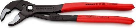 Клещи раздвижени Cobra, червена ръкохватка 300мм, Knipex - K8701300