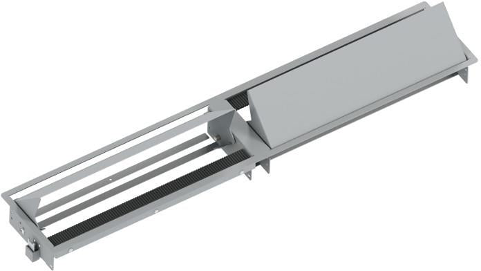 Метален капак CONI DUO 2x6M, цвят Алуминий, Bachmann, BACHMANN, B911.025