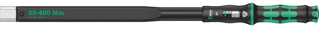 Ръкохватка за 14x18мм, динамометрична от 80...400Nm, Click-Torque X 6 Wera - W075656