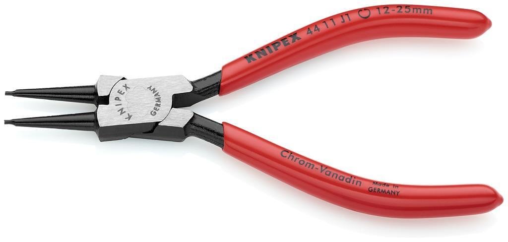 Зегер клещи, Ø12-25мм, червена ръкохватка 140мм, Knipex - K4411J1