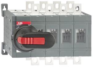 Разединител OT250E04CLP 250A 4P I-0-II с ръкохватка ABB, 1SCA108605R1001