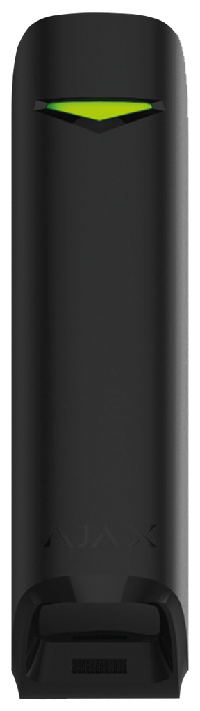 Безжичен датчик за движение PIR, 6°, обхват 15m @ h=2.4m, IP50, черен, MotionProtect Curtain Ajax, AJAX, 38196.36.BL1