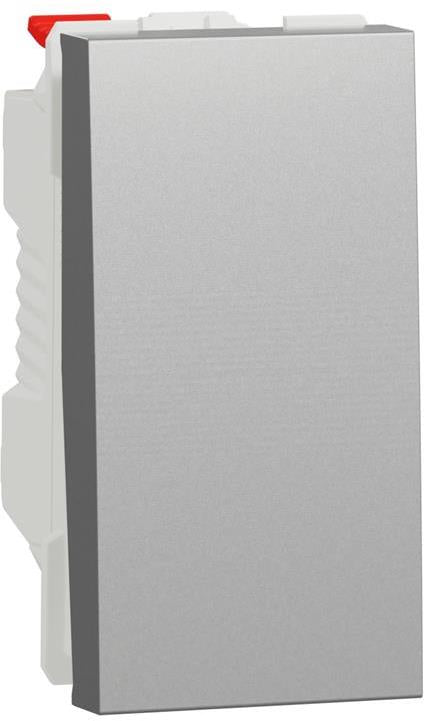 Бутон 1 мод. цвят Алуминий Unica SE, SCHNEIDER ELECTRIC, NU310630