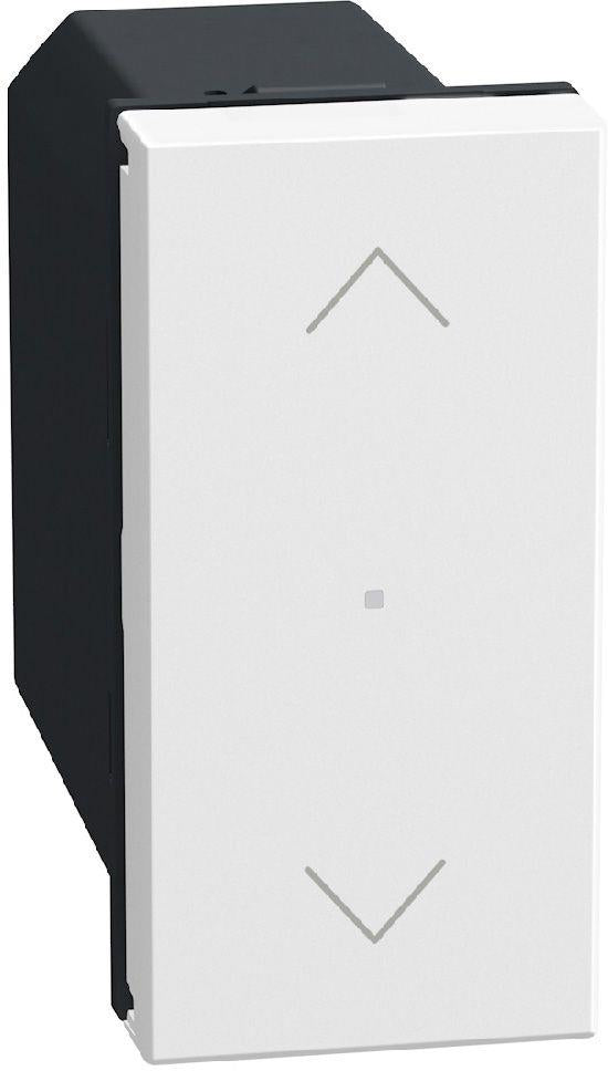 Ключ за щори ЖИЧЕН изисква неутрала 1 мод. Smart с Netatmo цвят Бял Light Now Bticino, NETATMO с LEGRAND & BTICINO, YW4027C