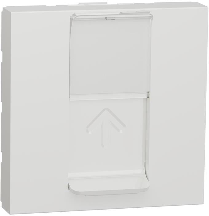 Розетка RJ45 UTP cat.6 S-One 2 мод. цвят Бял Unica SE, SCHNEIDER ELECTRIC, NU341518