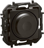 Димер ротативен R=5-300W L=5-300VA LED=5-75VA цвят Черен Niloe New Legrand, LEGRAND, NP2411BK
