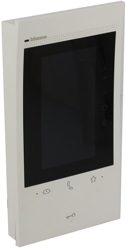 Видео дисплей Classe 300EOS 5" вертикален сензорен с Wi-Fi, Alexa и MyHome Бял Bticino, BTICINO, 344842