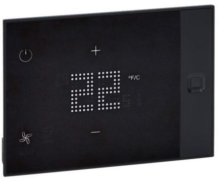 Термостат UXone 230V за открит монтаж, черен, BUS, LEGRAND, 48901