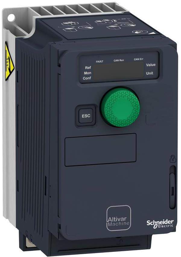 Честотен регулатор 1P 0.75kW ATV320 200...240V IP21 SE, SCHNEIDER ELECTRIC НИСКО НАПРЕЖЕНИЕ, ATV320U07M2C
