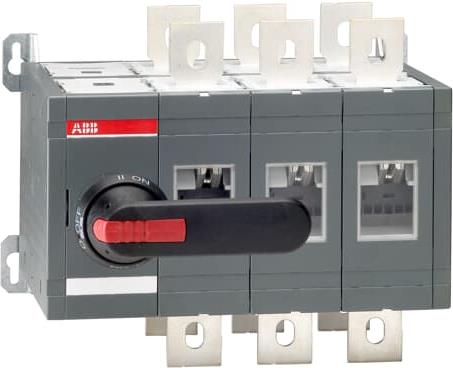 Разединител OT630E03CP 630А 3P I-0-II с ръкохватка ABB, 1SCA022785R6050