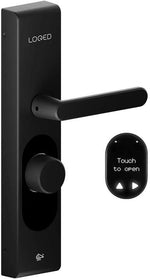Брава за врата черна LOQED Touch Smart Lock - 820194, SHELLY, LOQED Touch Smart Lock B