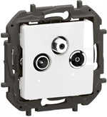 Розетка TV-R-SAT крайна 10dB цвят Бял Niloe New Legrand, LEGRAND, NP4107WH