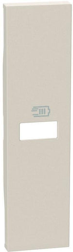Лицев панел за USB розетка тип C Power Delivery 1 мод. цвят Крем Living Now Bticino-KM11C