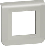 Лицева рамка 2 мод. цвят алуминий Mosaic NEW Legrand, LEGRAND, 79302L