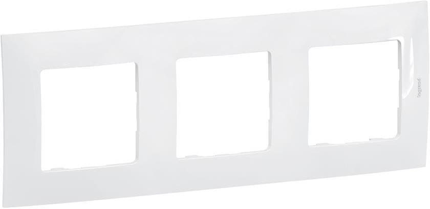 Рамка 3х цвят Бял Niloe New Legrand, LEGRAND, NP113WH