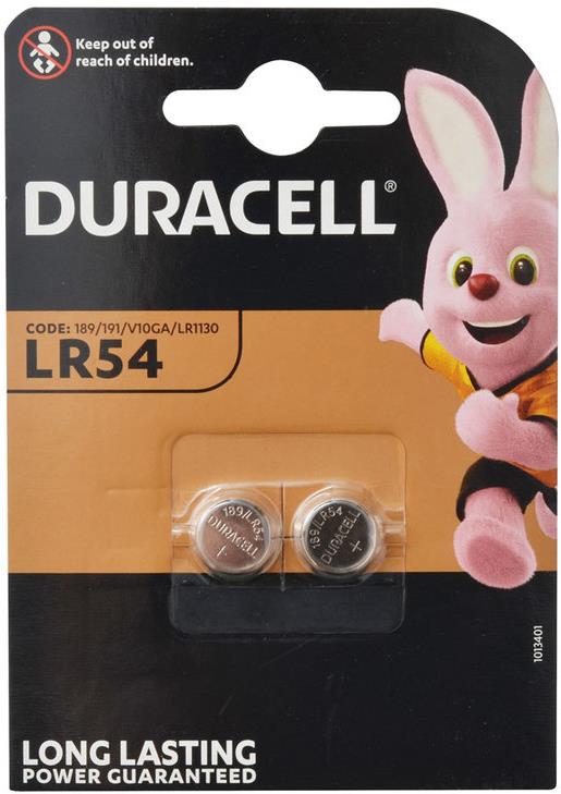 Батерия LR54 1.5V Duracell, DURACELL, DURLR54