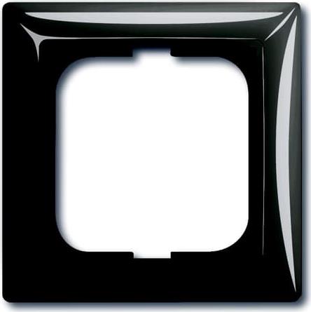 Рамка 1х цвят ЧЕРЕН Basic 55 ABB, 2CKA001725A1506