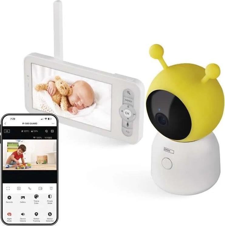 IP Камера 3MP 5Vdc IP20 с монитор IP-500 GUARD Wi-Fi GoSmart EMOS