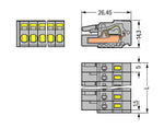 Куплунг женски 3 полюса сив Wago, WAGO, 231-103/026-000
